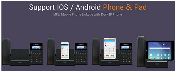univois docking station IP Univois dock ip phone MPL
